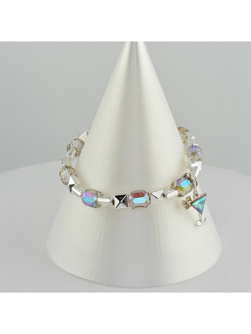 Bomb Party Single Stack Bracelet - on Silver Plating #127
